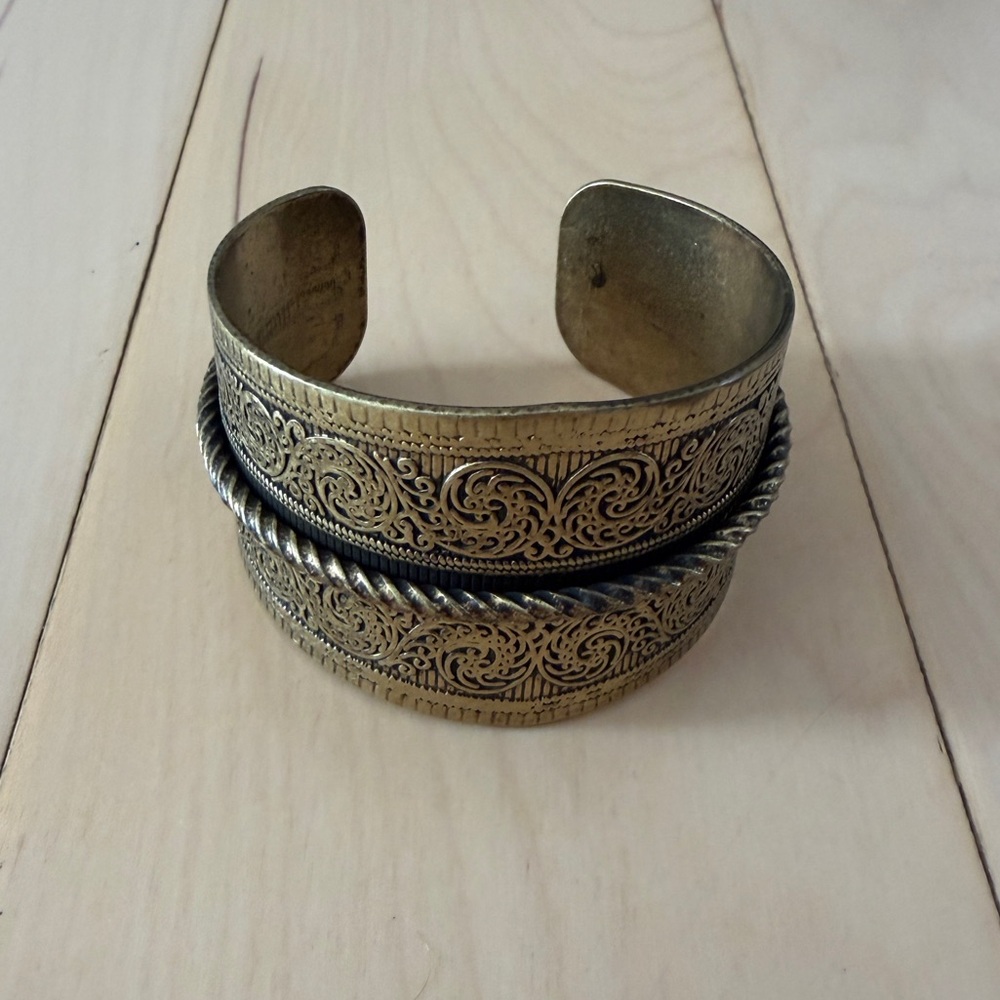 Gold Cuff Bracelet